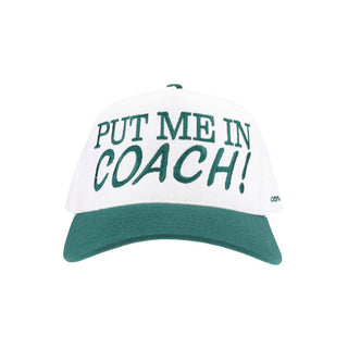Put me in Coach C.C Embroidered Trucker Hat
