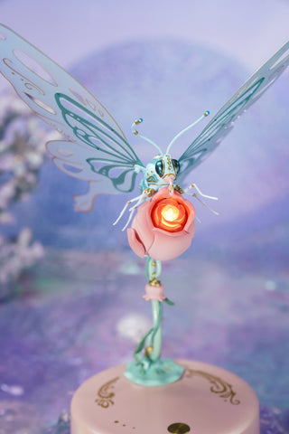MI05B Mechanical Butterfly (Pink) ROKR 3D Puzzle Kit