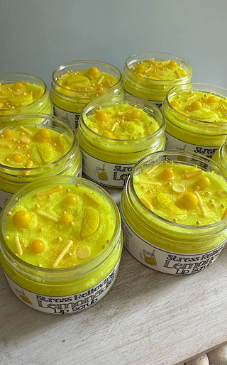 All Natural Lemonade Lip Scrub