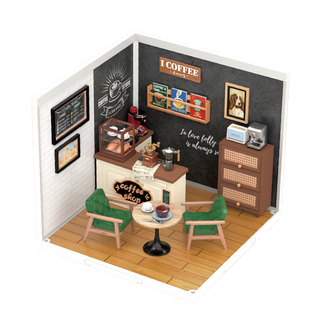 DAILY INSPIRATION CAFE DIY Miniature House ABS