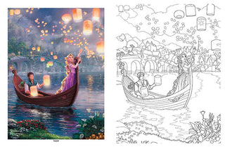 Disney Dreams Collection Thomas Kinkade Studios Disney Princess Coloring Book by Thomas Kinkade