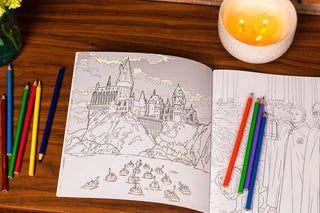 Harry Potter Glow in the Dark Coloring Book by Editors of Thunder Bay Press
