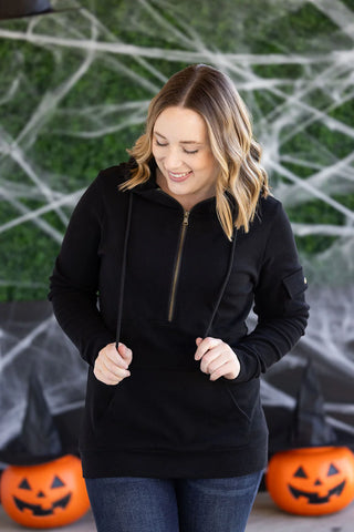 Pixie Pocket Halfzip Hoodie