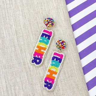 Teacher Beaded Earring