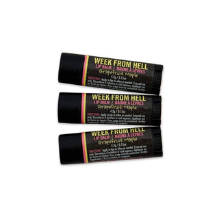 Week From Hell Lip Balm - Grapefruit Maple