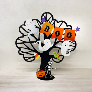 Ghost Mini Art Pop Magnets S/3, Cute Halloween Decor