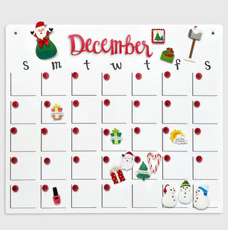 School Days Calendar Magnets S/4, Calendar Organization