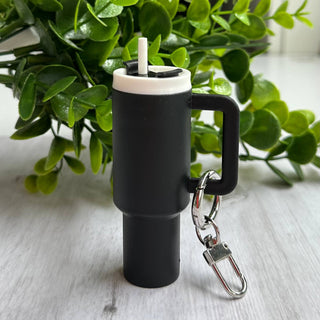 Mini Tumbler Keychain Carry Storage Container