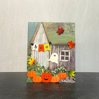 Pumpkin Magnets S/4, Fall Decor