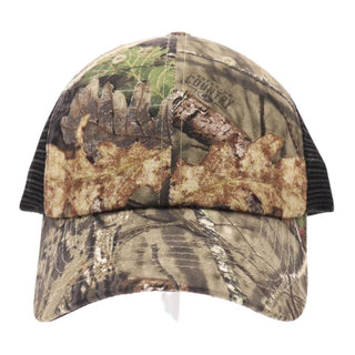 C.C MOSSY OAK Mini Break-Up Camouflage Mesh Back Ball Cap BA
