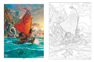 Disney Dreams Collection Thomas Kinkade Studios Celebrations Coloring Book by Thomas Kinkade Studios