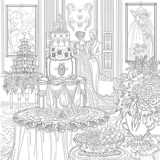 Unofficial Bridgerton Coloring Book by Sara Richard