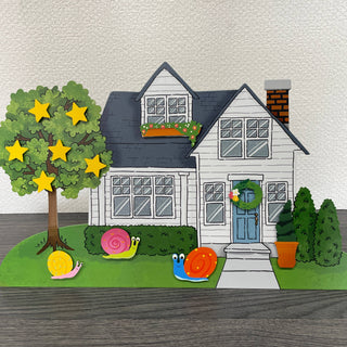 Garden Snail Magnets S/3, Cute Spring Decor