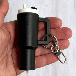 Mini Tumbler Keychain Carry Storage Container