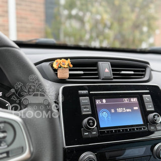 Sunflower Vent Clip Car Air Freshener Diffuser (Reusable)