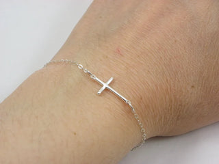 Pray Cross Single Good Works Bracelet