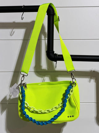 OH SO NEON CROSSBODY SHOULDER BAG