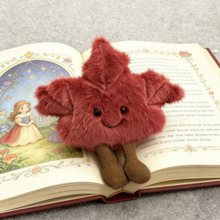 Maple Leaf Plush Keychain Pendant