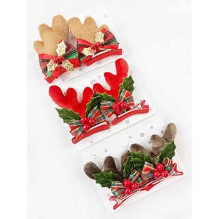 Christmas Reindeer Antler Hair Clip