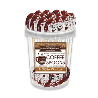 Mocha Vanilla Coffee Spoons Individuals