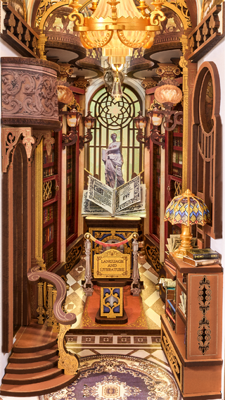 Library of Wonders DIY Book Nook Shelf Insert