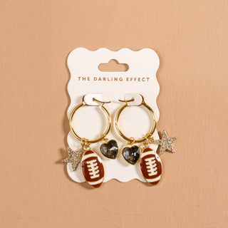 Signature Hoop Earrings-Gameday Glitz