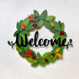 Everyday Wreath, Magnetic Home Decor (16")