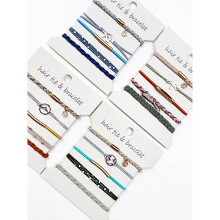 Boho Inspired Hair Tie Bracelets