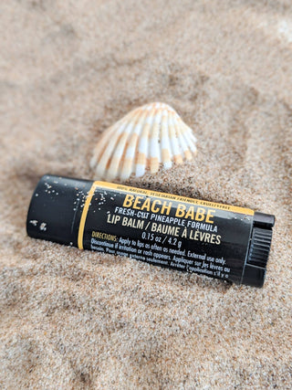 Beach Babe Lip Balm - Fresh-Cut Pineapple