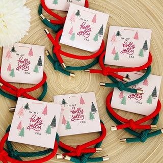 Christmas Hair Tie Stocking Stuffers