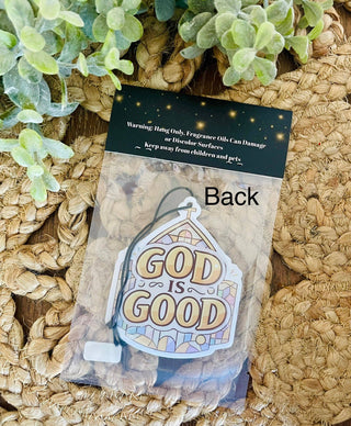 God is Good Air Freshener