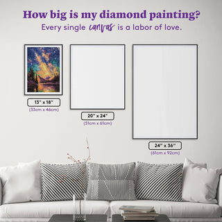 Diamond Art Starry Night - Night Music