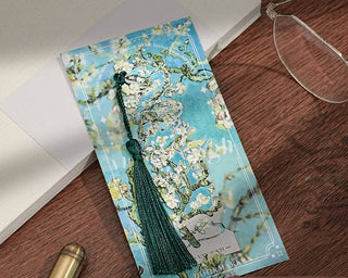 Metal Cutout Bookmark Van Gogh Inspired Elegant Gift