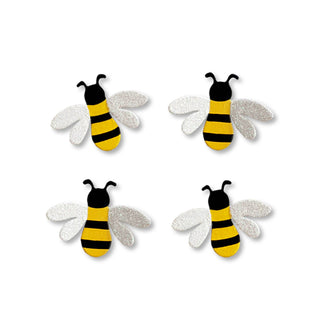 Bee Magnet S/4, Spring Decor