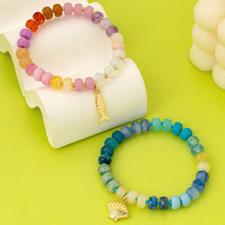 Nautical Multi-Color Beaded Bracelet Set |