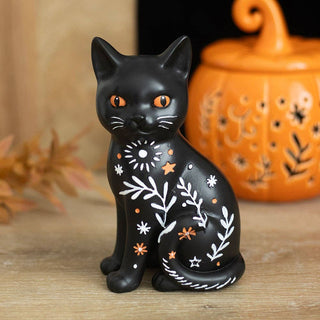 Frightful Folk Black Cat Halloween Ornament