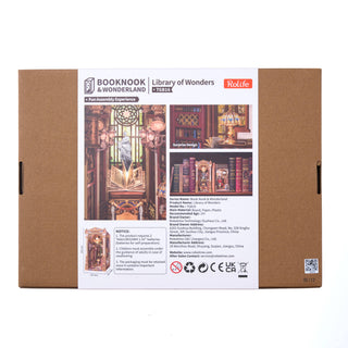 Library of Wonders DIY Book Nook Shelf Insert