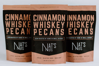 Cinnamon Whiskey Pecans