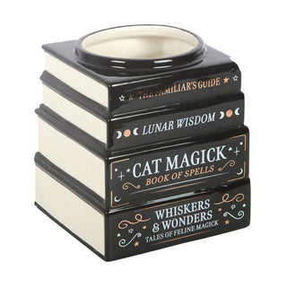 Magick Book Stack Shaped Vase