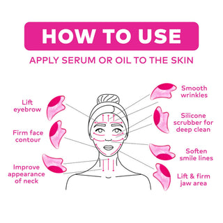 PUFF Eraser: 2n1 Gua Sha & Facial Scrubber