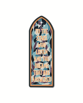 ACOTAR To The Stars Window Die-Cut Bookmark