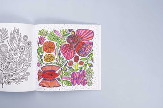 Woodland Kingdom Coloring Book by Toshiyuki Fukuda by Toshiyuki Fukuda