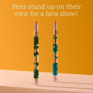 Scented Lava Pen Set - 2-pack (Blue/Green)