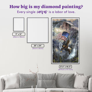 Diamond Art Old Glory at Half Dome