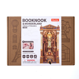 Library of Wonders DIY Book Nook Shelf Insert