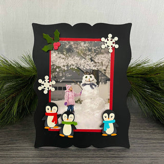 Penguin Magnets S/3, Winter Decor