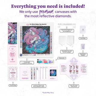 Diamond Art Aurora the Unicorn