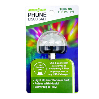 Gadget Gear Mood Light USB-C Phone Disco Ball- 6/Pack