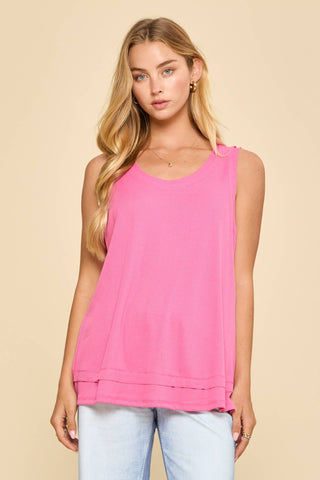 Baby Ribbed Knit Tank Top