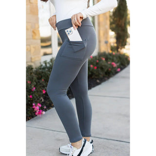 ALL Fleece Lined Leggings with Pockets